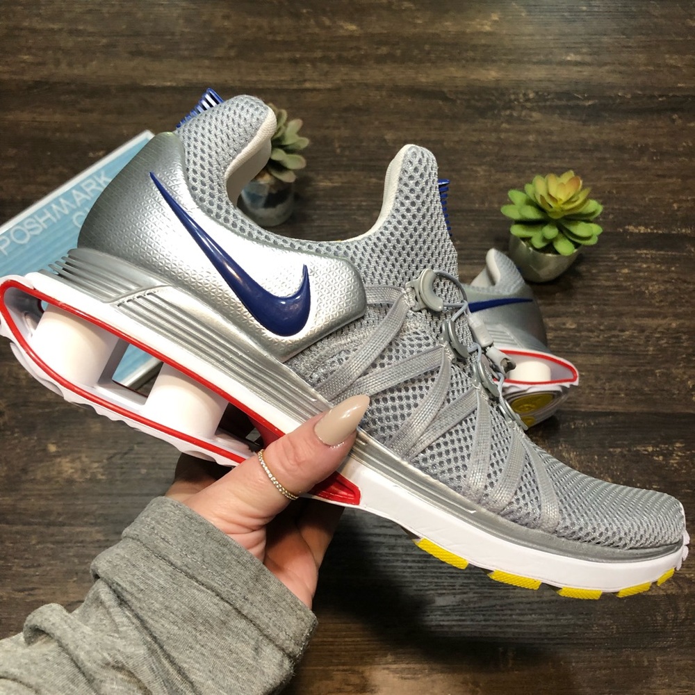 Nike Shox Gravity Metallic Silver Mens Size 11.5 - Picture 1 of 8
